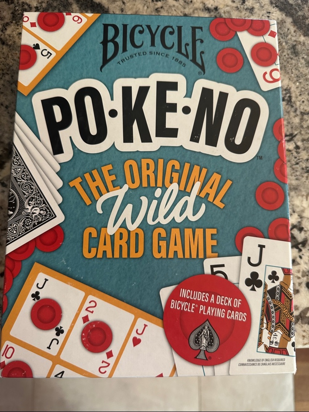 Poke-No The Original Wild Card Game - brand new sealed